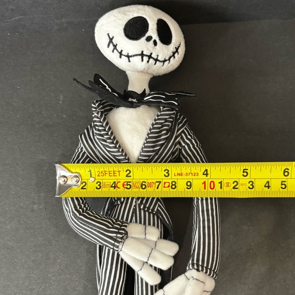 The Nightmare Before Christmas Jack Skellington 13” Plush Doll Pre-owned - Picture 5 of 7
